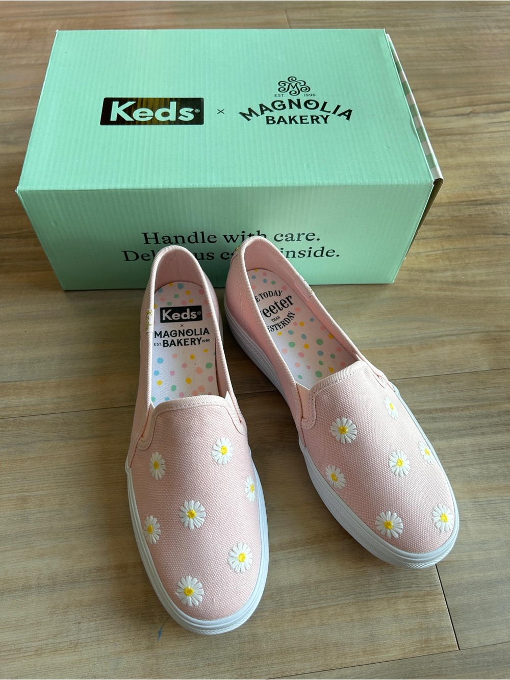 Keds x Magnolia Bakery Platform Slipon Sneakers